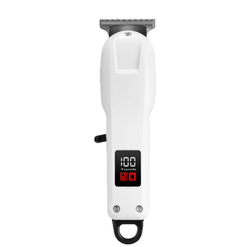 Tondeuse Électrique Professionnelle Sans Fil Multifonctionnelle pour Hommes, Usage Domestique et Barbier, en Acier Inoxydable
